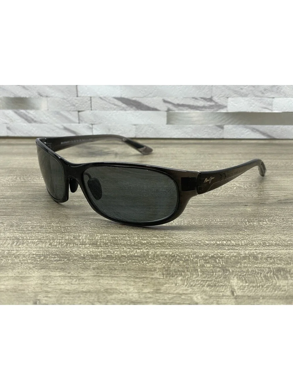 Maui Jim TWIN FALLS MJ417-11A GRAY TRANSLUCENT 63/18/128 SUNGLASSES *FRAMES ONLY